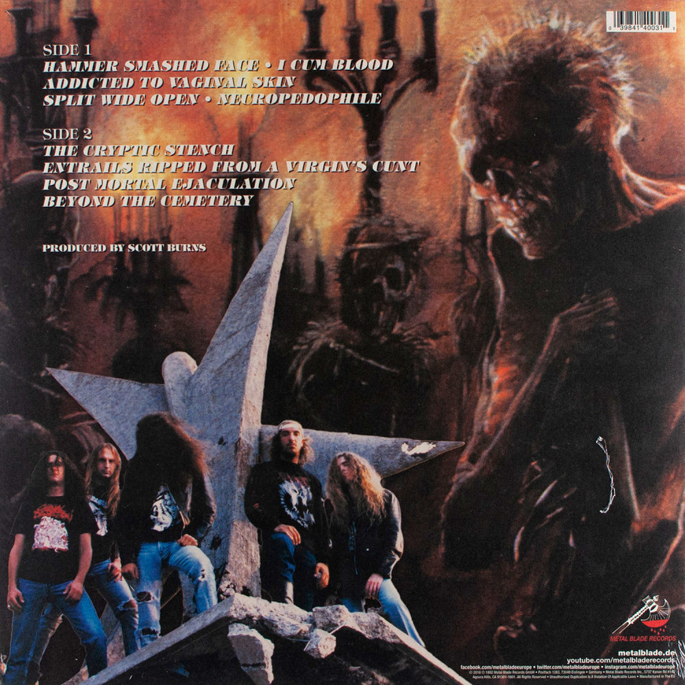 Cannibal Corpse - Tomb Of The Mutilated (LP)