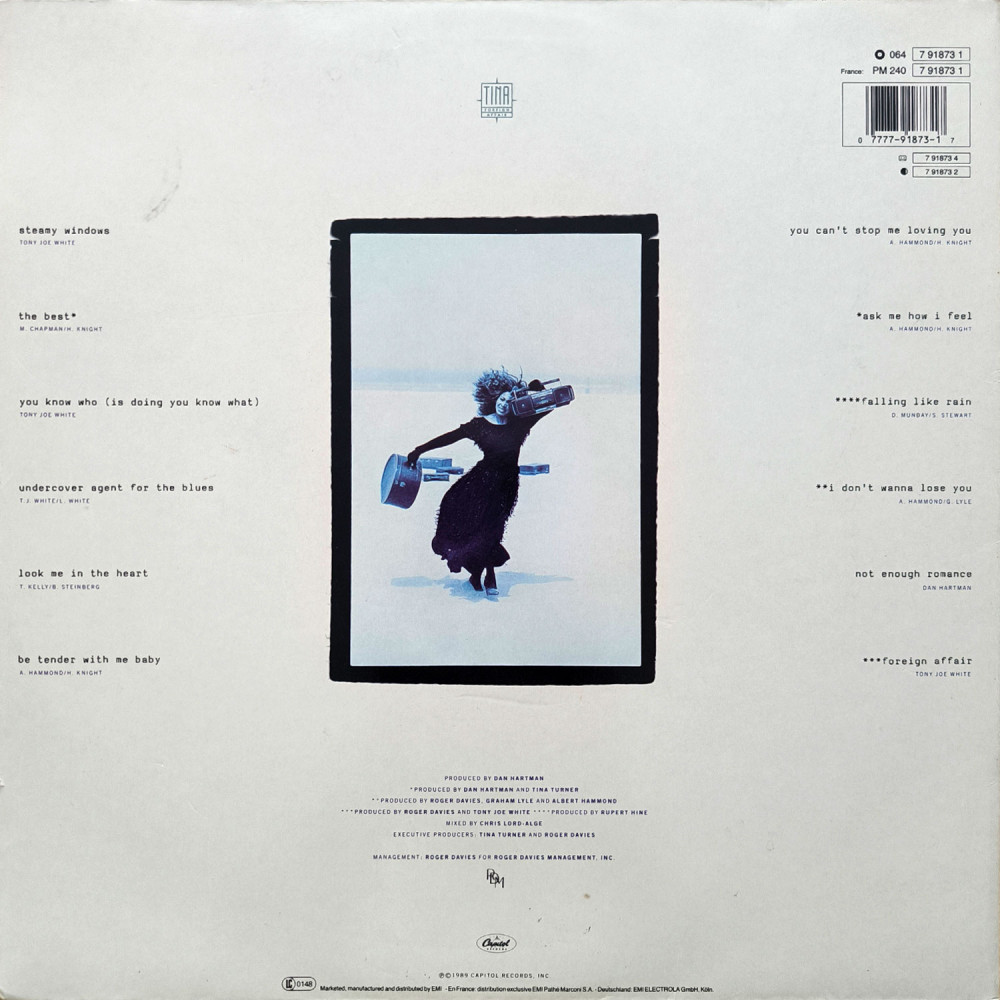 Tina Turner - Foreign Affair (1St Press) (LP)