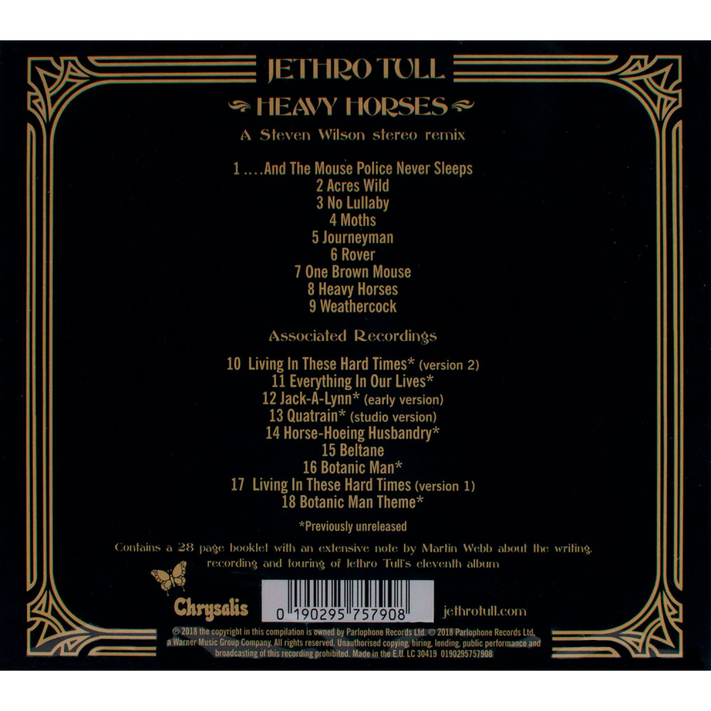 Jethro Tull, Heavy Horses (1978) (Steven Wilson Stereo Remix)
