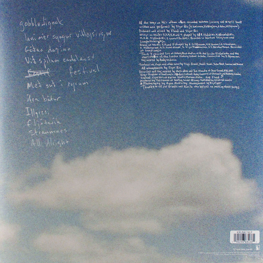 Sigur Ros - Meo Suo I Eyrum Vio Spilum Endalaust (2 LP)