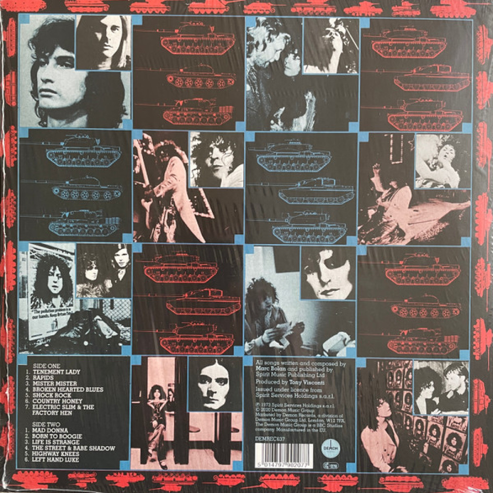 T.Rex - Tanx | Colour Clear Vinyl (LP)