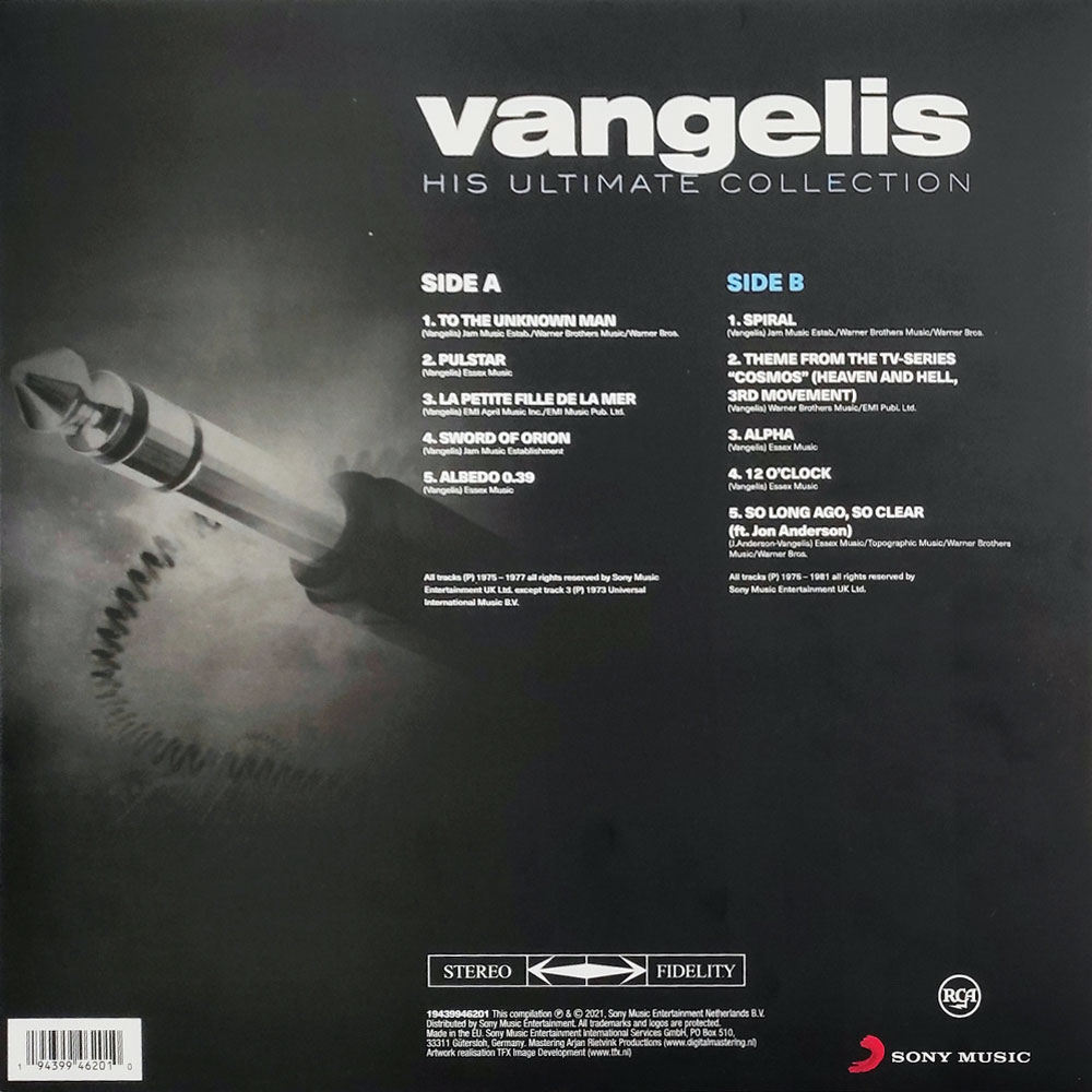 Vangelis - His Ultimate Collection (LP)