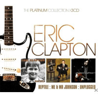 Eric Clapton, The Platinum Collection: Reptile | Me & Mr Johnson | Unplugged (3 CD)