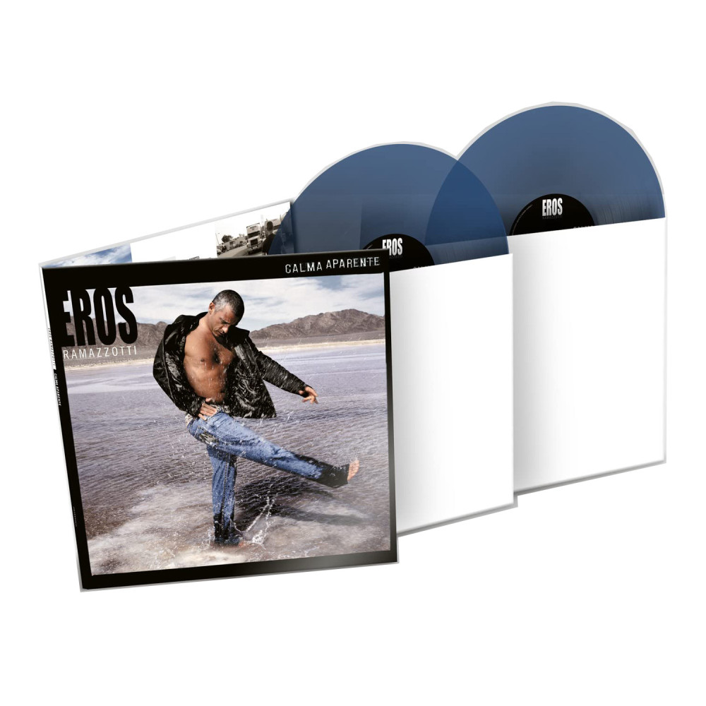 Eros Ramazzotti - Calma Aparente | Coloured Blue Vinyl (2 LP)