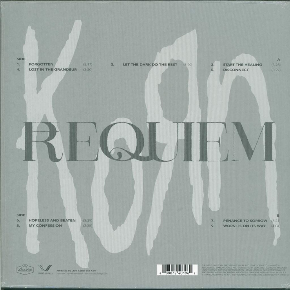 Korn, Requiem | Limited Edition, Coke Bottle Clear (LP)