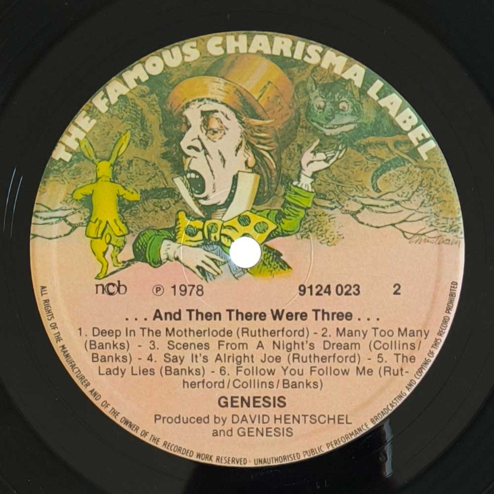 Genesis - ...And Than There Were Three...  (LP)