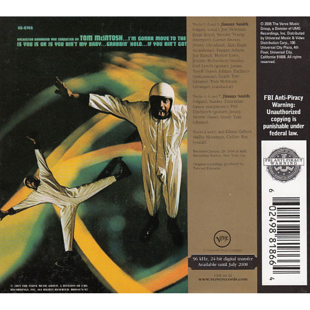 Jimmy Smith - Stay Loose…Jimmy Smith Sings Again (CD)