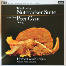 Tchaikovsky / Grieg, Nutcracker Suite / Music From Peer Gynt (Herbert Von Karajan, Vienna Philharmonic 1962) (LP)