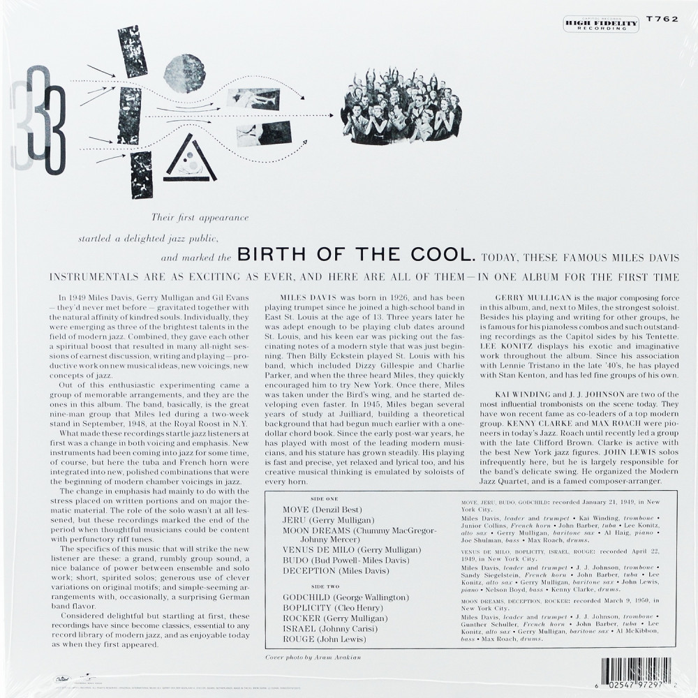 Miles Davis - Birth Of The Cool (LP)