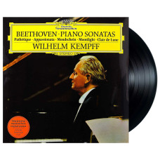 Wilhelm Kempff, Beethoven: Piano Sonatas (Nr. 8  Nr. 14  Nr. 23) (LP)