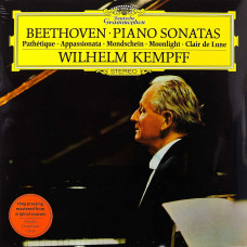 Wilhelm Kempff, Ludwig van Beethoven Sonatas (Nr. 8  Nr. 14  Nr. 23) (LP)