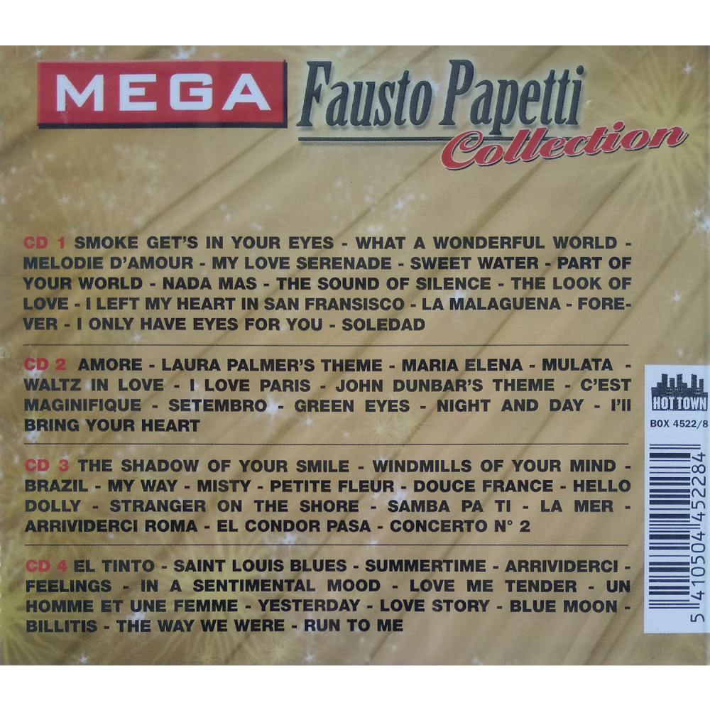 Fausto Papetti – Mega Fausto Papetti Collection (4 CD)