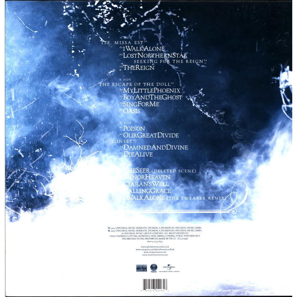 Tarja – My Winter Storm | Limited Edition Coloured Vinyl (2LP) Tarja – My Winter Storm | Limited Edition Coloured Vinyl (2LP)