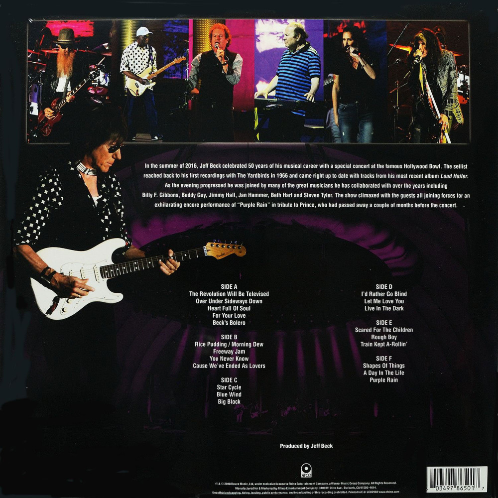 Jeff Beck - Live At The Hollywood Bowl (3LP)