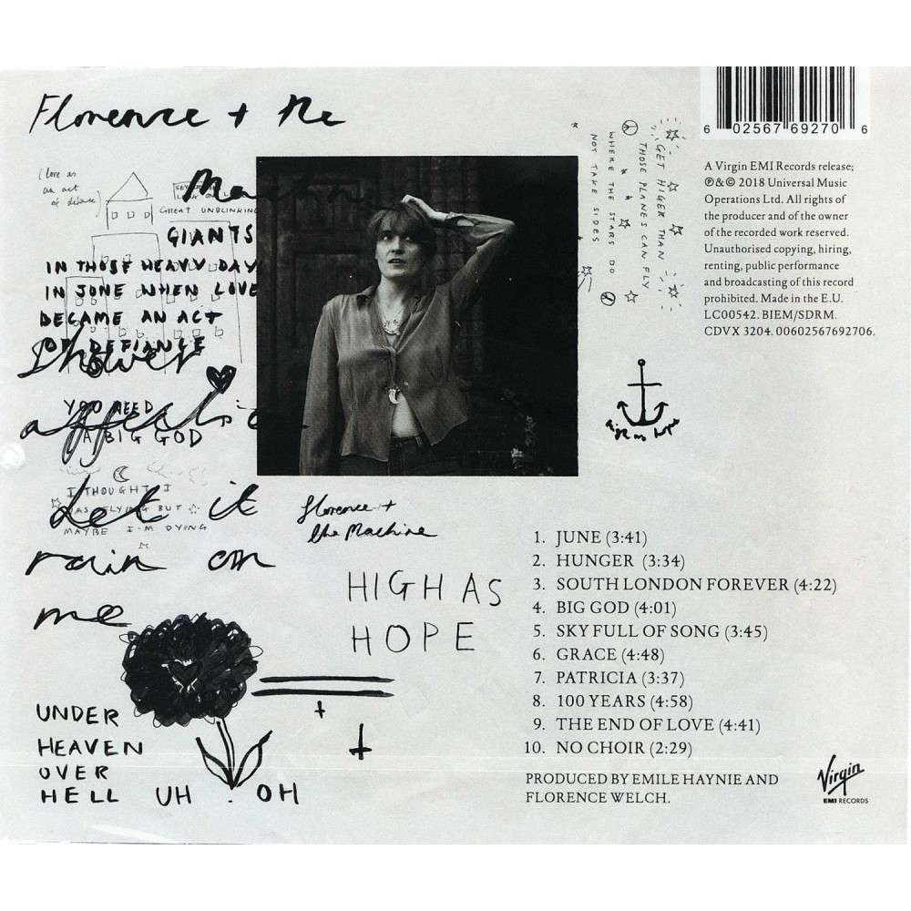 Florence + The Machine - High As Hope (CD)