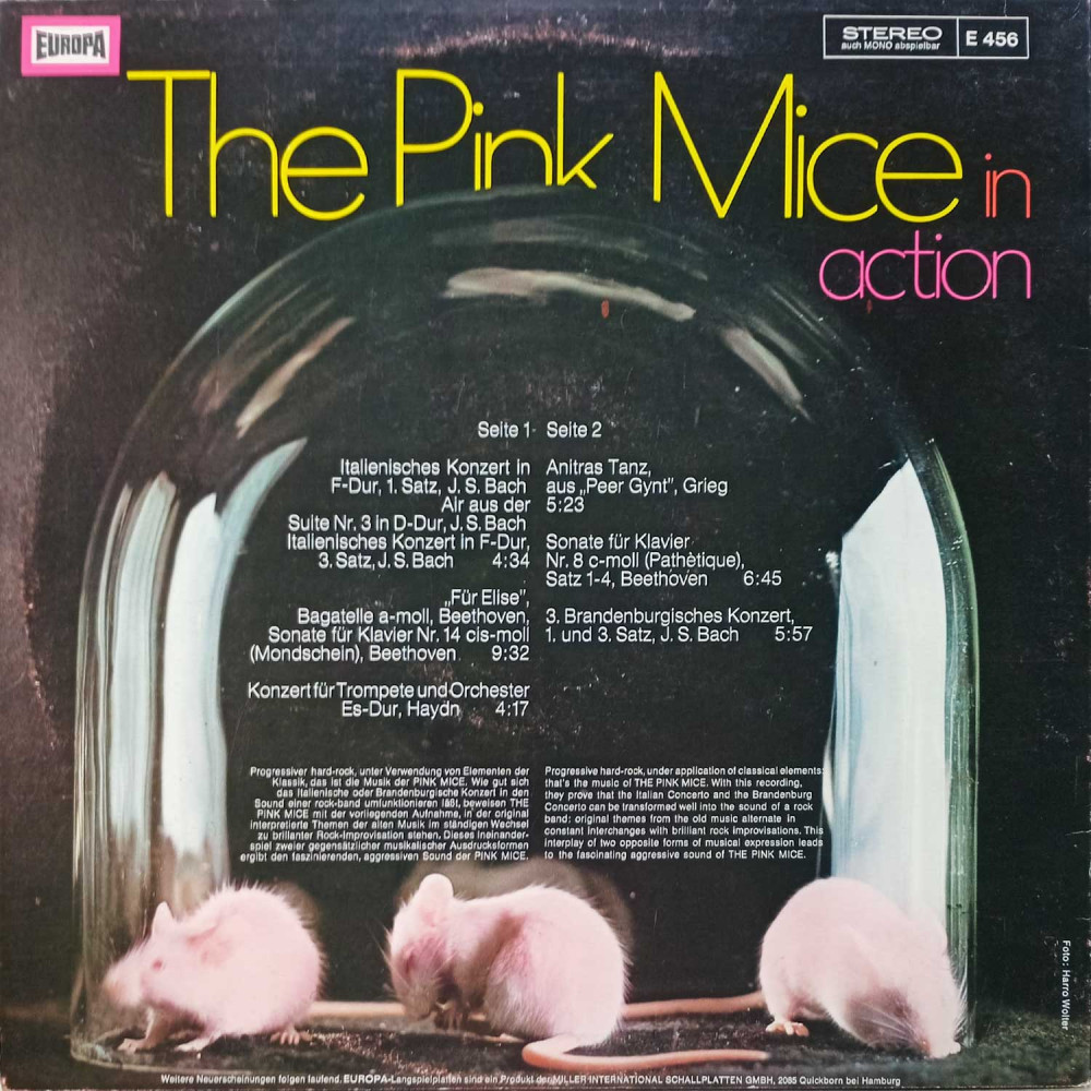 The Pink Mice – In Action (LP)