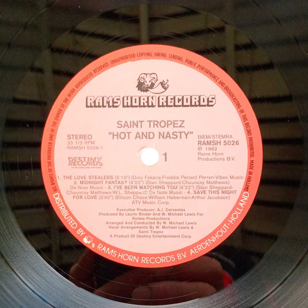 Saint Tropez – Hot And Nasty  (LP)