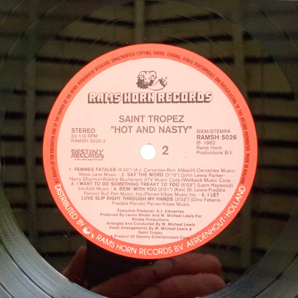 Saint Tropez – Hot And Nasty  (LP)