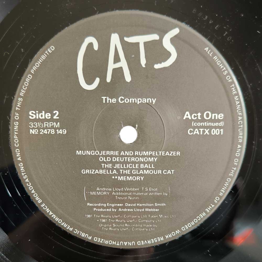 Andrew Lloyd Webber – Cats (2LP)