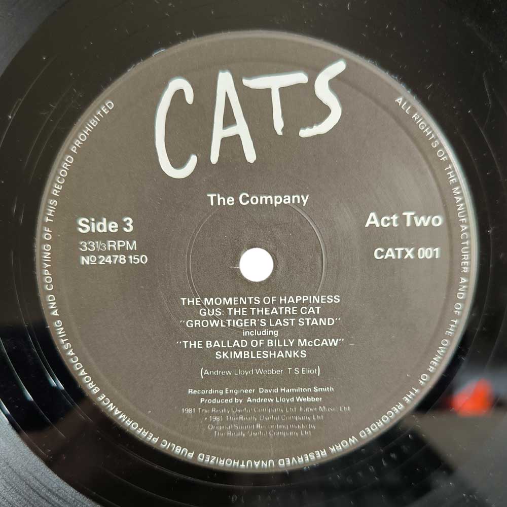 Andrew Lloyd Webber – Cats (2LP)