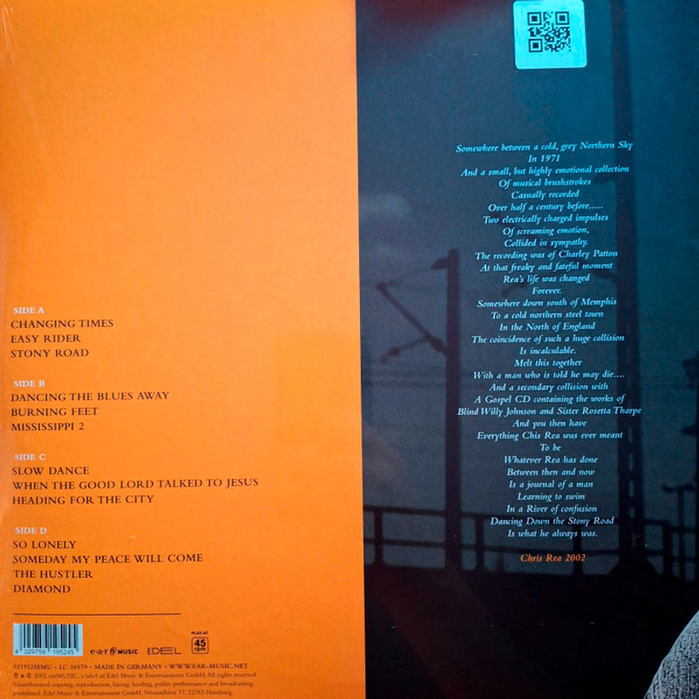 Chris Rea – Stony Road (2LP) Chris Rea – Stony Road (2LP)