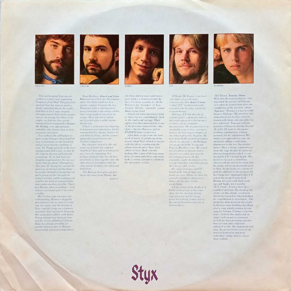 Styx – Crystal Ball (1st press) (LP)
