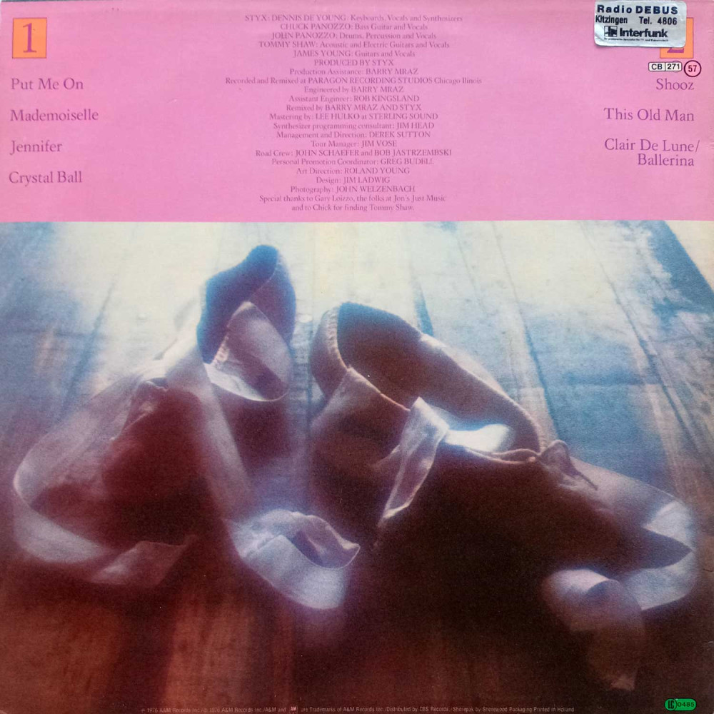 Styx – Crystal Ball (1st press) (LP)