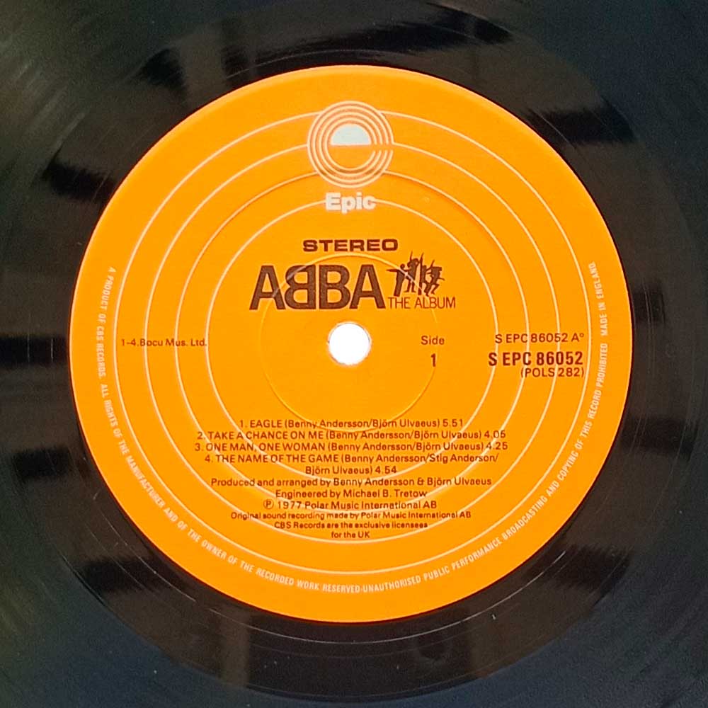 ABBA ‎– The Album (1st press) (LP)