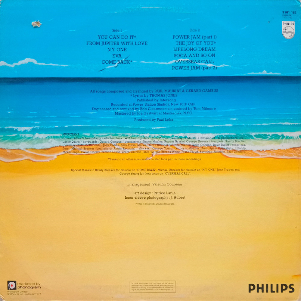 Paul Mauriat Plus – Overseas Call  (LP)