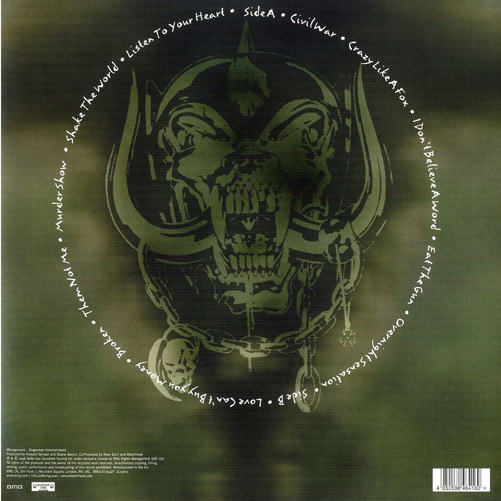 Motorhead – Overnight Sensation (LP)