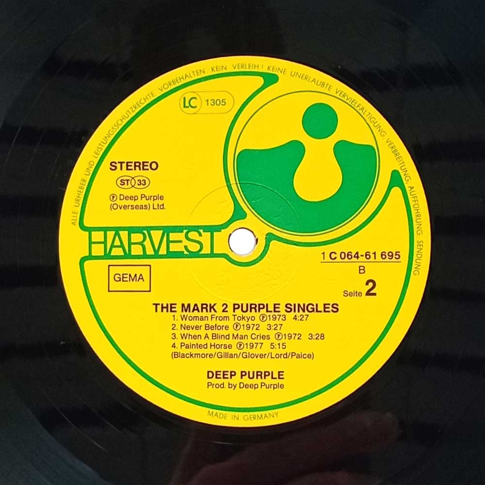 Deep Purple – The Mark 2 Purple Singles  (LP)