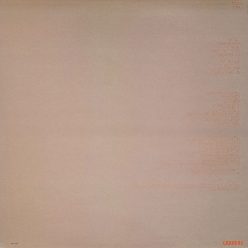 F-R David – Words  (LP)