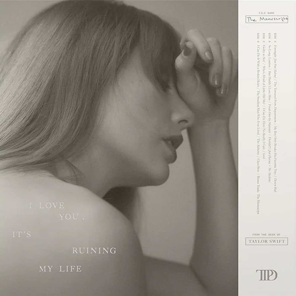 Taylor Swift – The Tortured Poets Department (Ghosted White Vinyl) (2 LP)