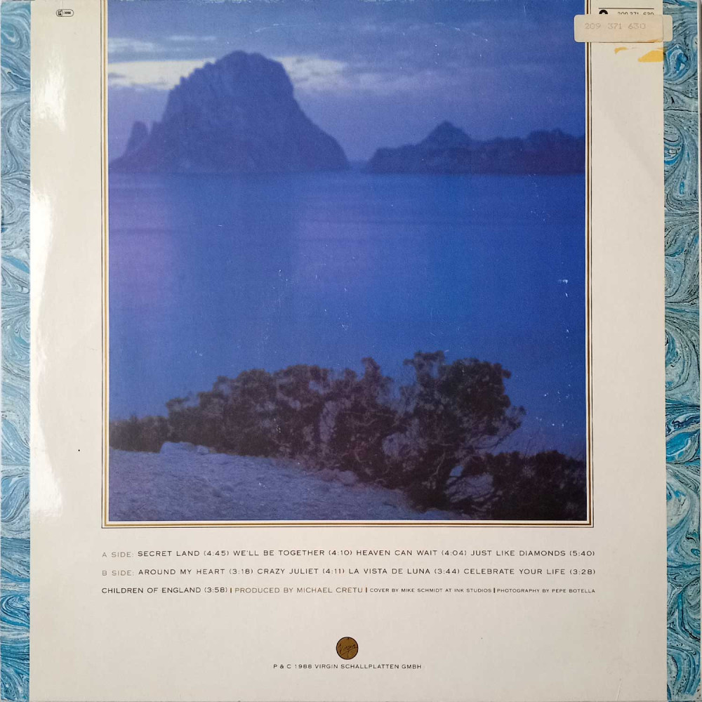 Sandra – Into A Secret Land (1st press) (LP)