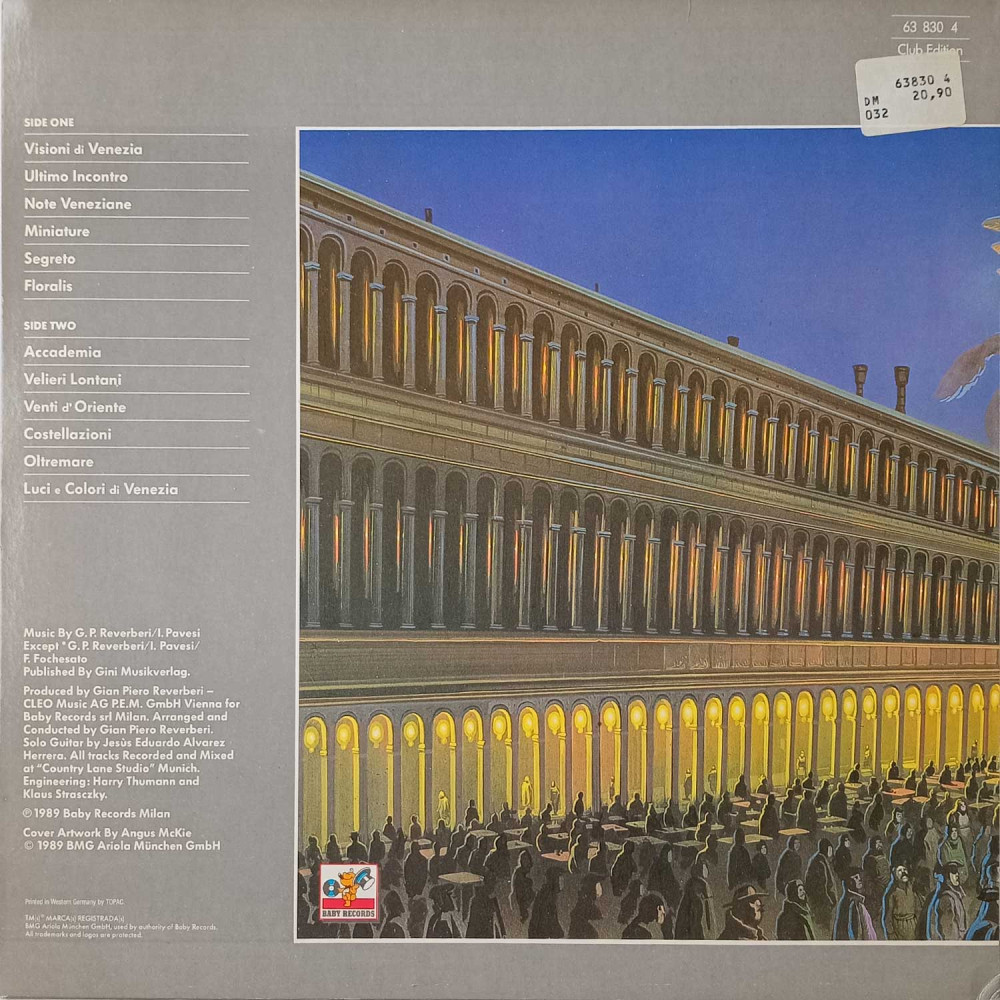 Rondo  Veneziano – Visioni Di Venezia  (LP)