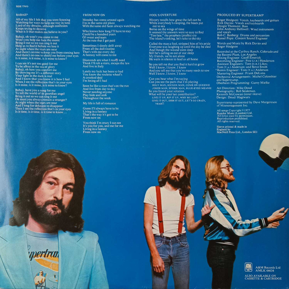 Supertramp – Even In The Quietest Moments... (1st press) (LP)