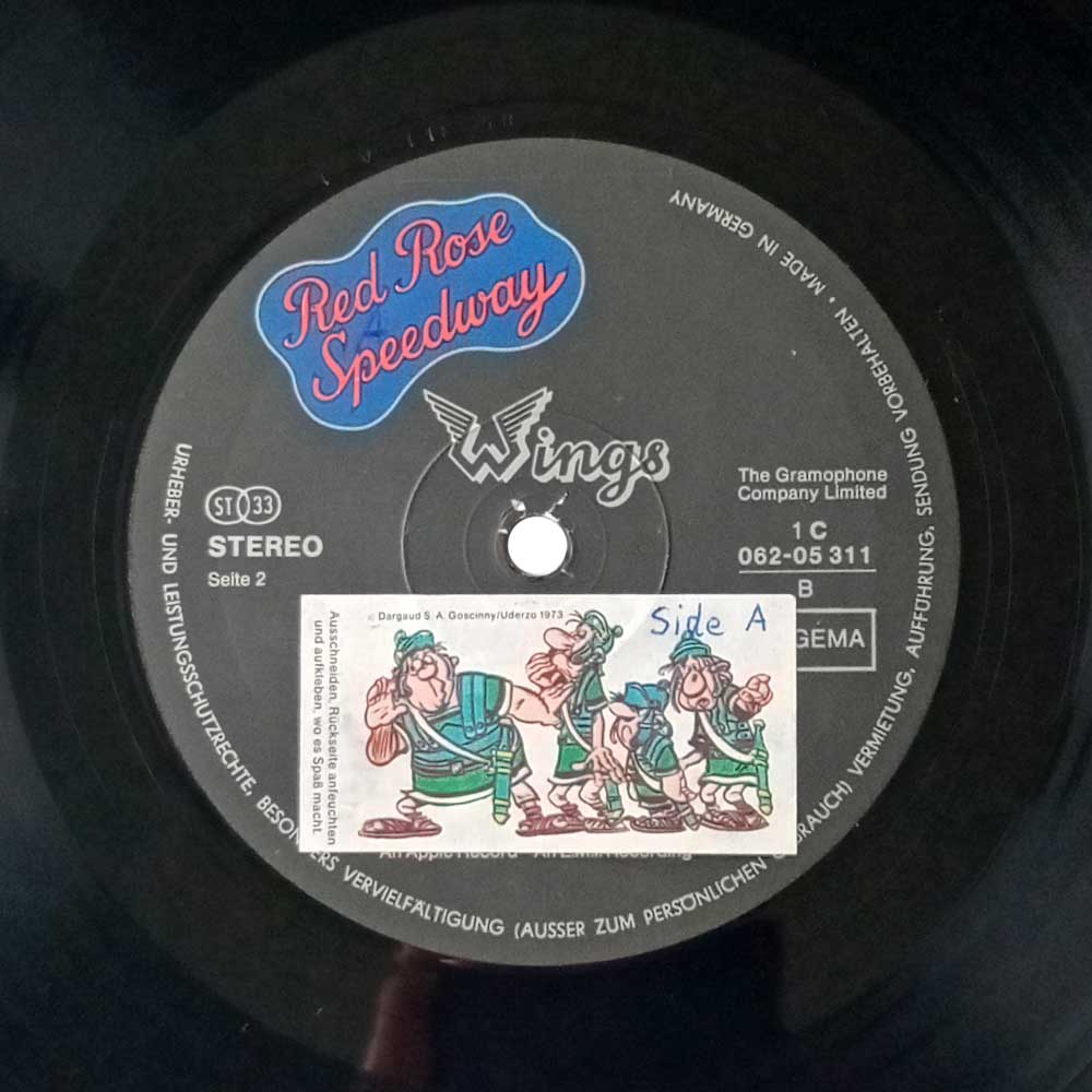 Wings  – Red Rose Speedway (1st press)  (LP)