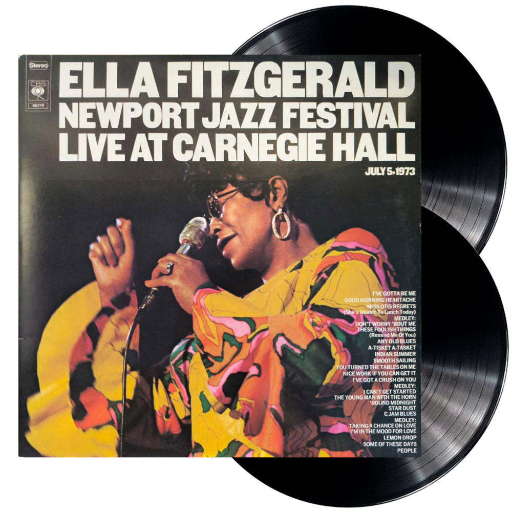 Ella Fitzgerald ‎– Newport Jazz Festival Live At Carnegie Hall (July 5, 1973)  (2 LP)