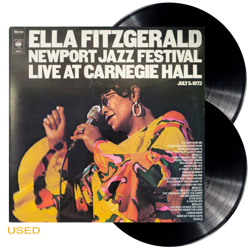 Ella Fitzgerald ‎– Newport Jazz Festival Live At Carnegie Hall (July 5 - 1973) (2LP)