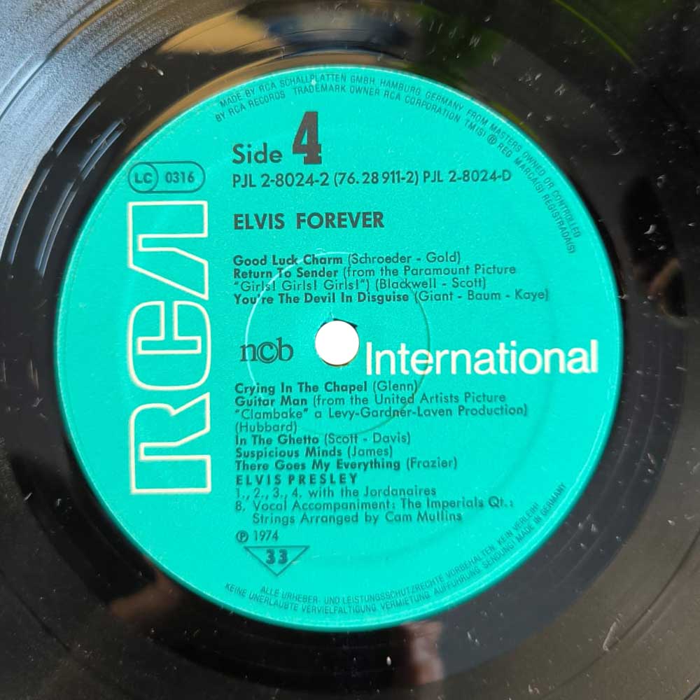 Elvis Presley – Elvis Forever - 32 Hits (2 LP)