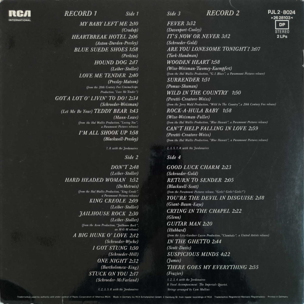 Elvis Presley – Elvis Forever - 32 Hits (2LP)