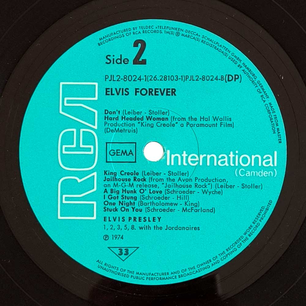 Elvis Presley – Elvis Forever - 32 Hits (2LP)