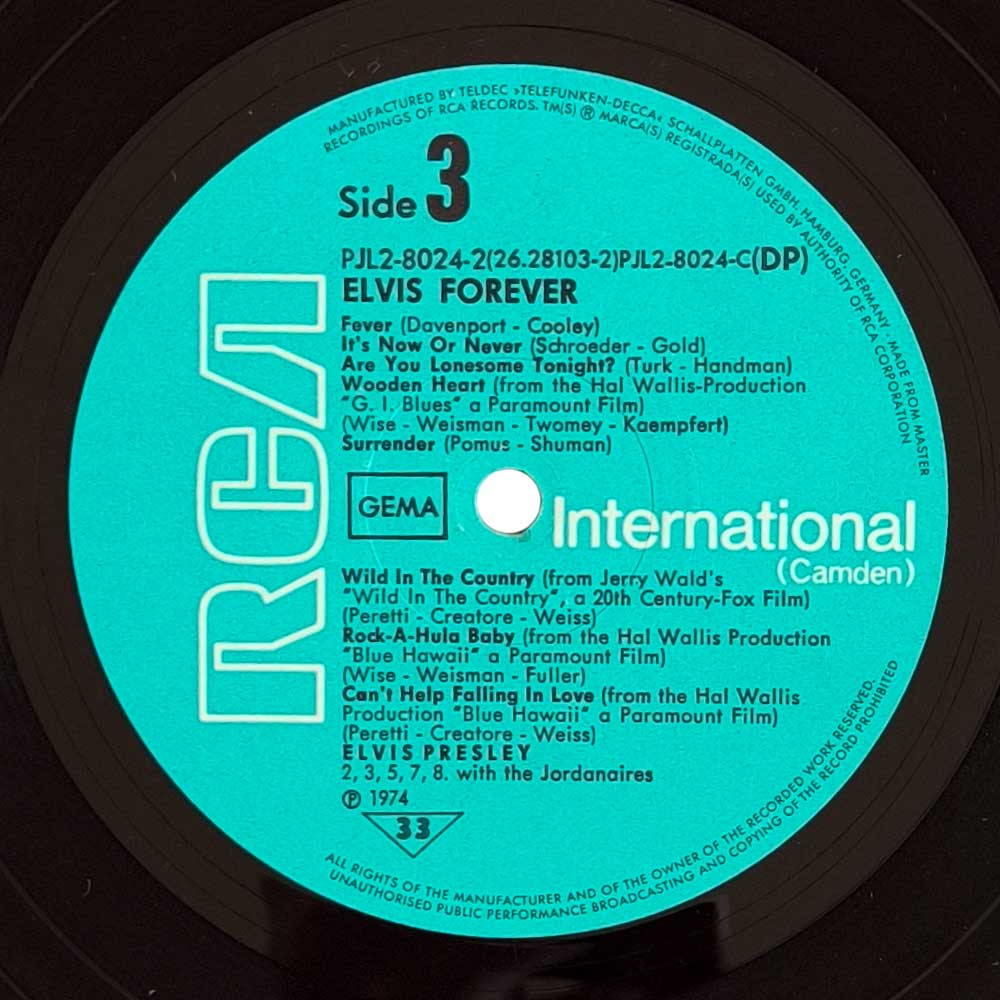 Elvis Presley – Elvis Forever - 32 Hits (2LP)