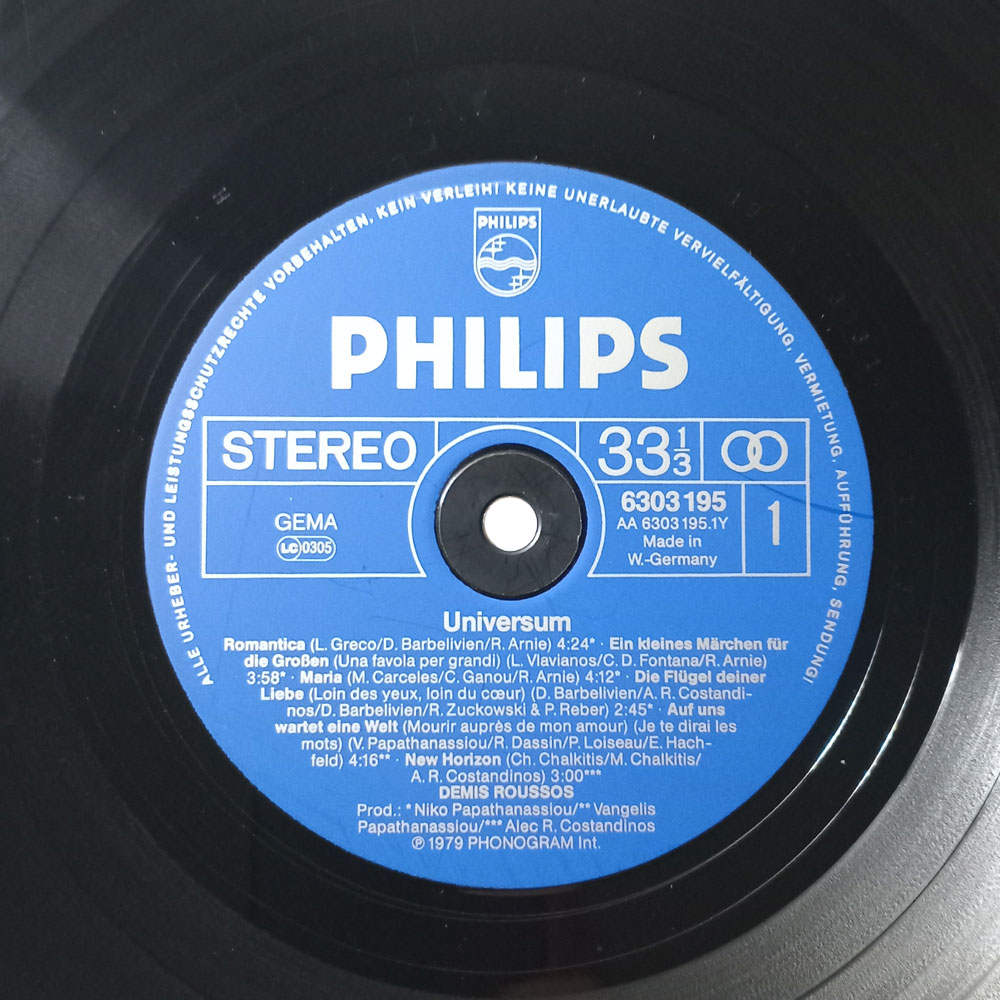 Demis Roussos – Universum (1st press) (LP)