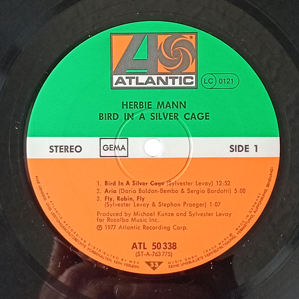 Herbie Mann – Bird In A Silver Cage (LP)