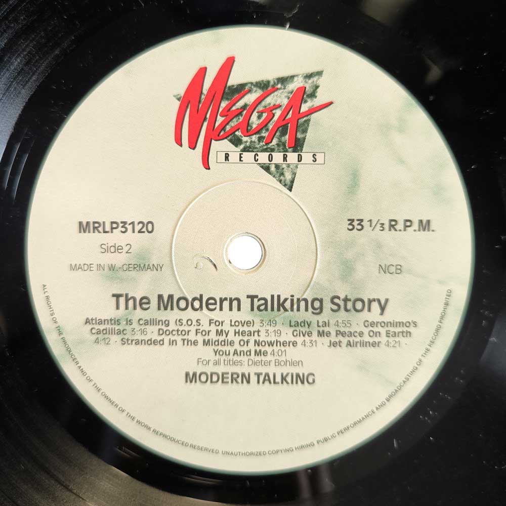 Modern Talking – The Modern Talking Story (LP)