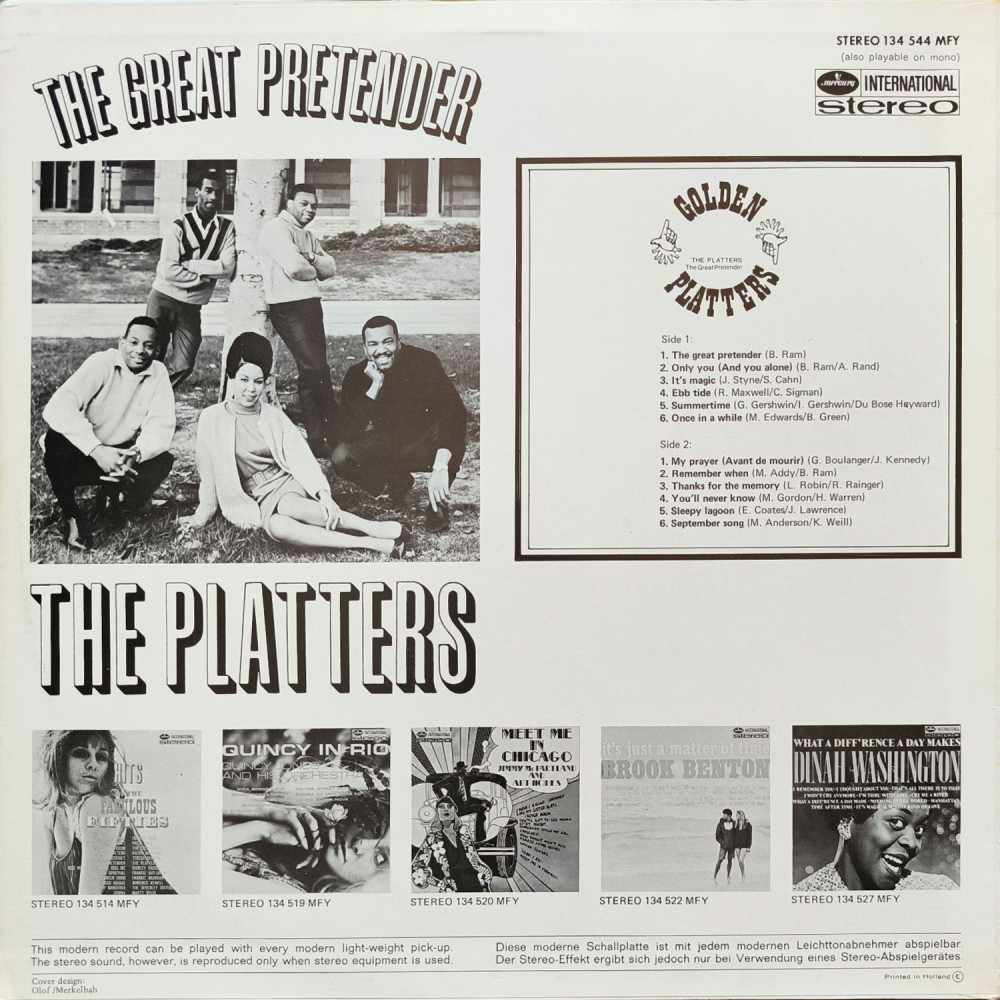 The Platters – The Great Pretender (LP)