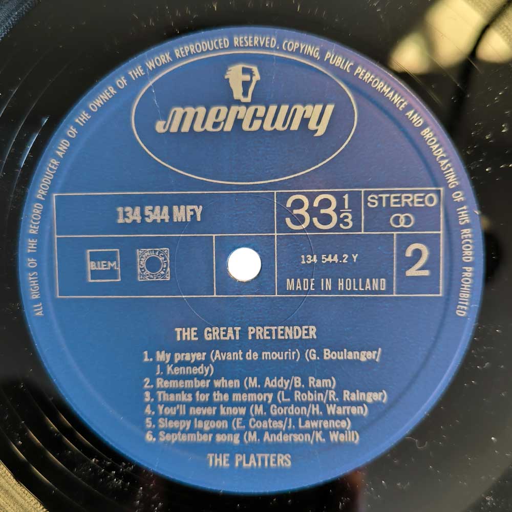 The Platters – The Great Pretender (LP)