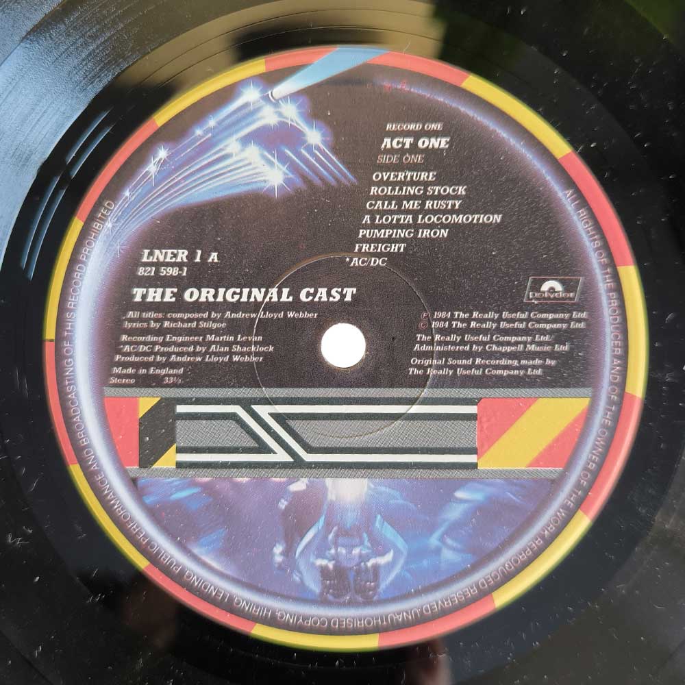 Andrew Lloyd Webber – Starlight Express - The Original Cast (2 LP)