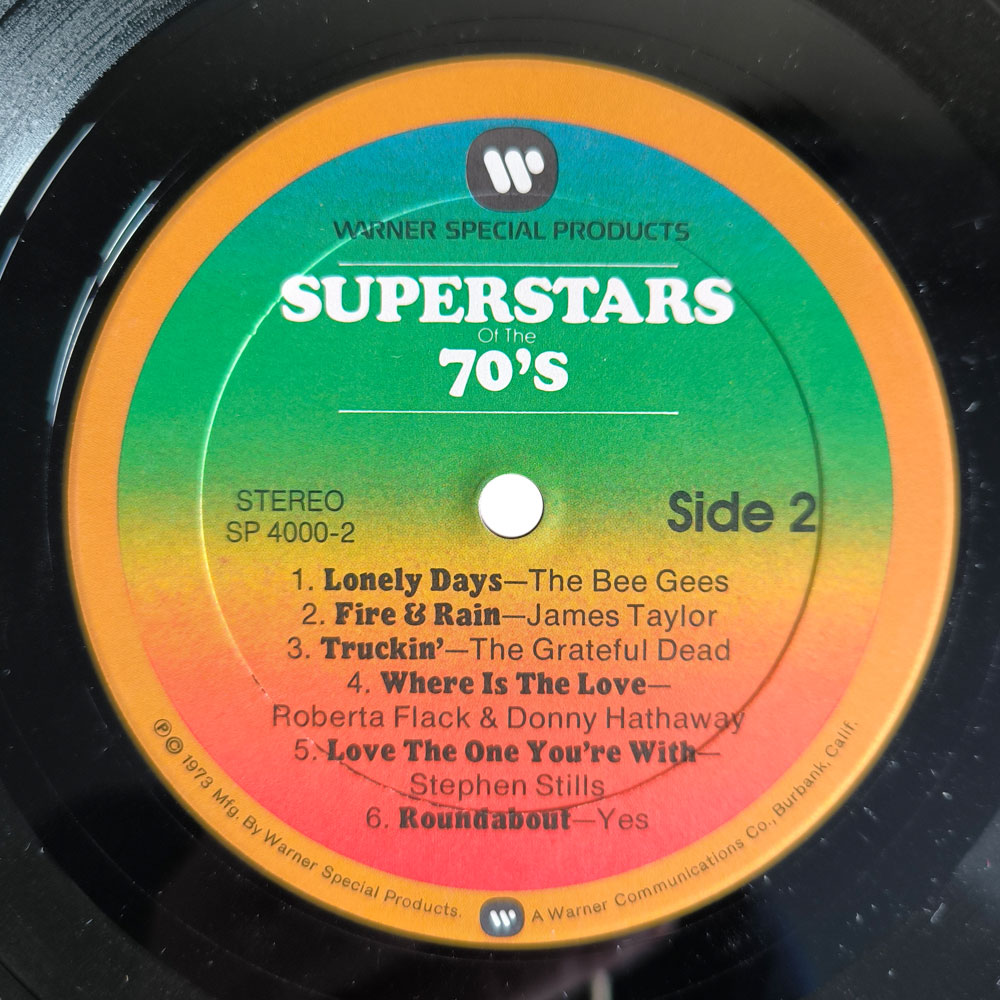 Various – Superstars Of The 70's (4 LP)